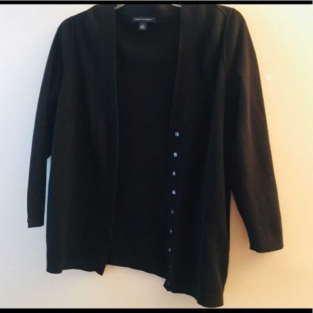 Banana Republic Women's Black Cardigan Size Medium - image 8