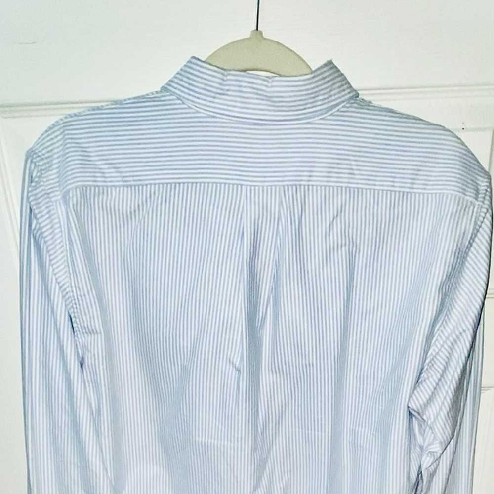 POLO RALPH LAUREN Striped Oxford Shirt Blue - image 6