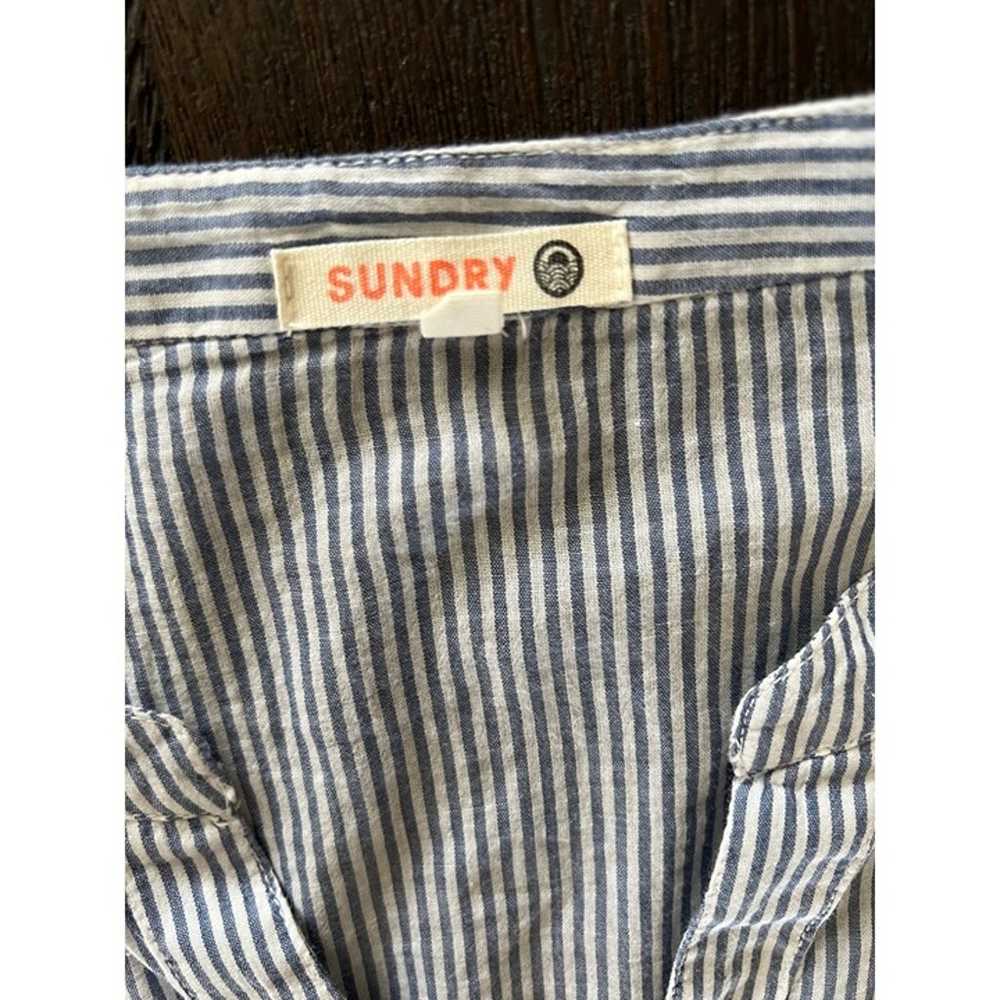 Sundry Brand Lightweight 100% Cotton Long Sleeve … - image 3