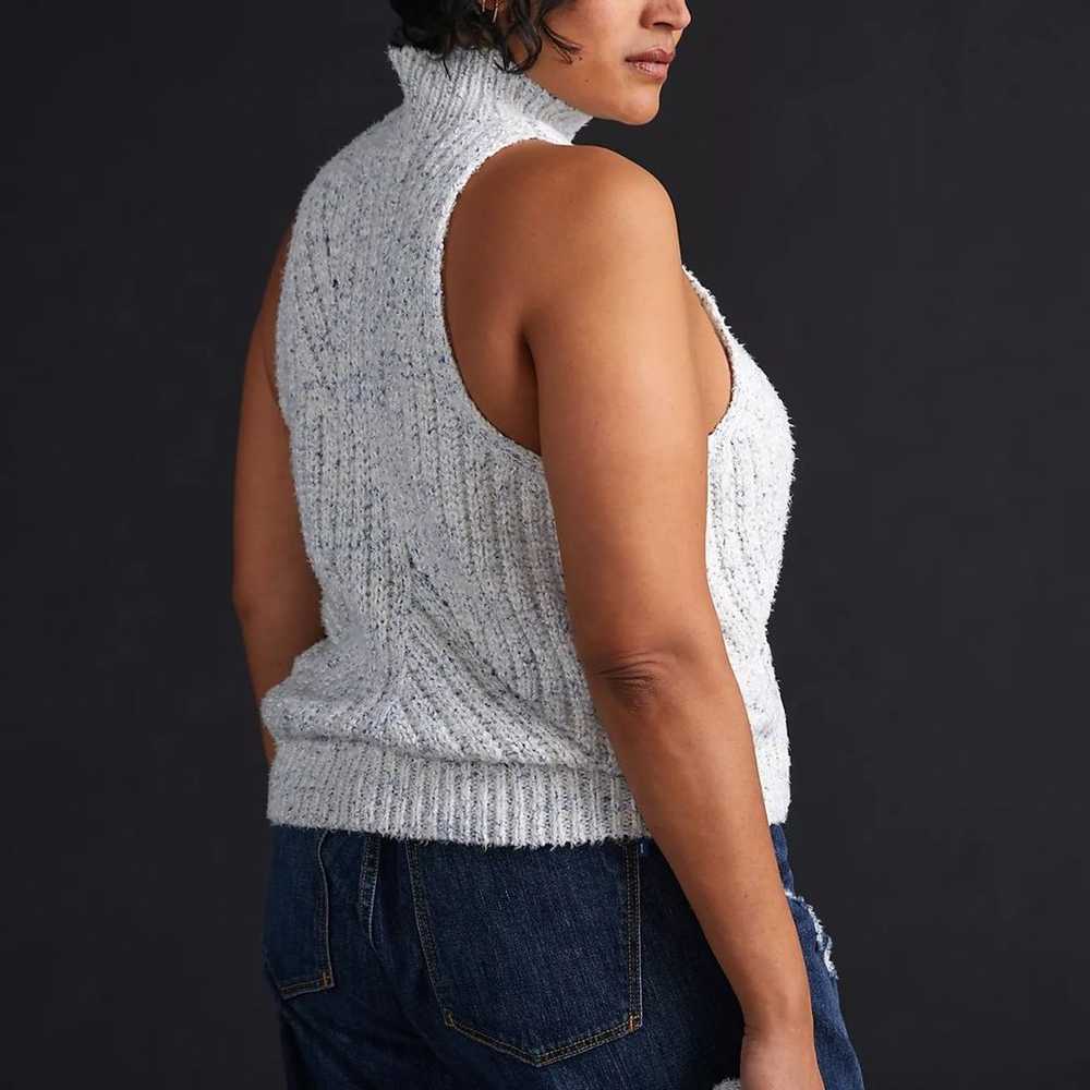 Anthropologie Ribbed Knit Sweater Tank - image 3