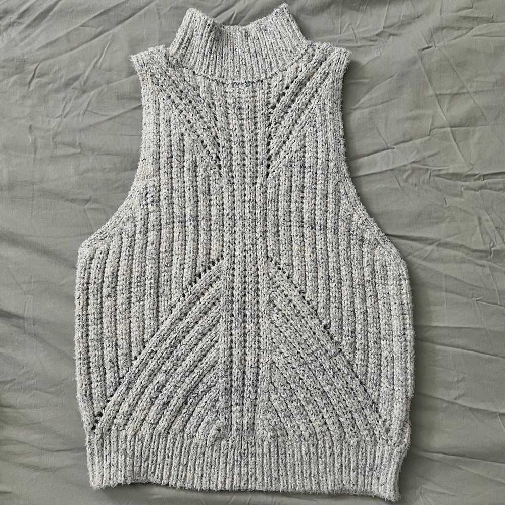 Anthropologie Ribbed Knit Sweater Tank - image 5