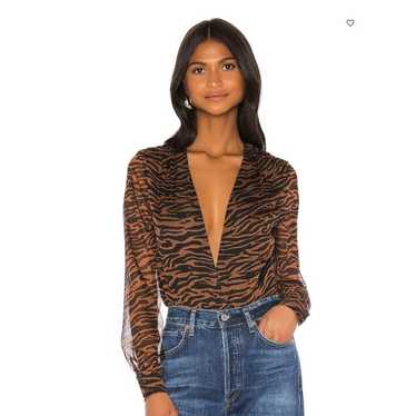 Majorelle Joanna Bodysuit Zebra Bodysuit