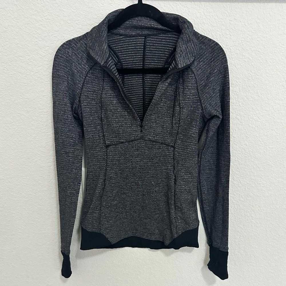 Lululemon Runderful 1/2 Zip Pullover Size 4 Mini … - image 5