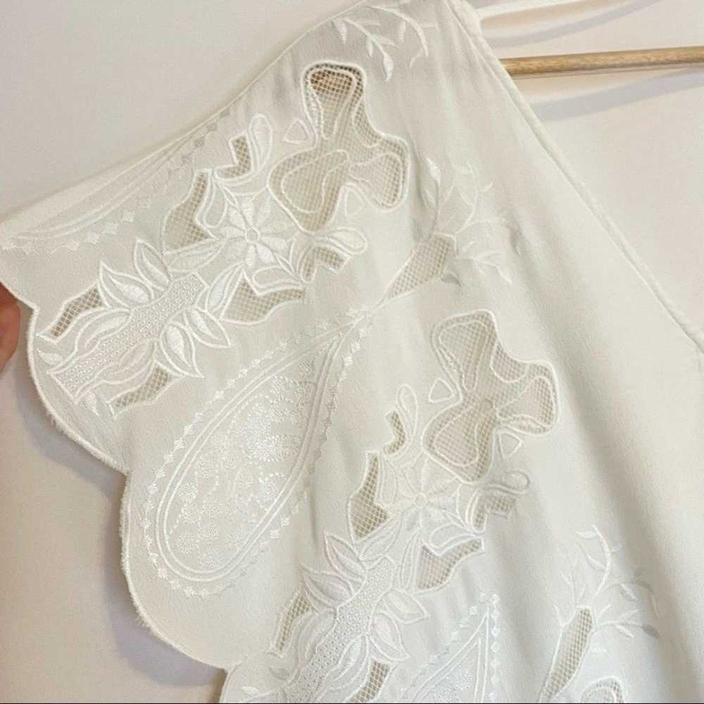 ASTR High Low Lace Embroidery Blouse Top Flowy Bo… - image 6