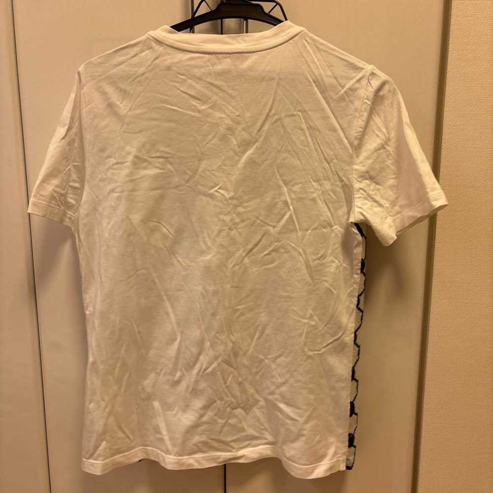 TORY BURCH Short Sleeve T-Shirt S White/Black - image 4