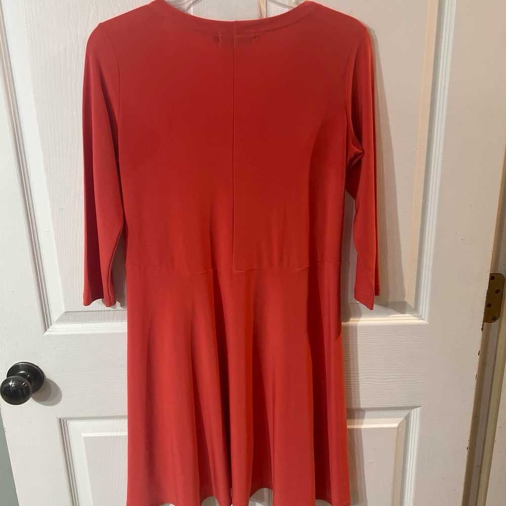 Sympli Women's 3/4 Sleeve Trapeze Tunic Top Size 6 - image 3