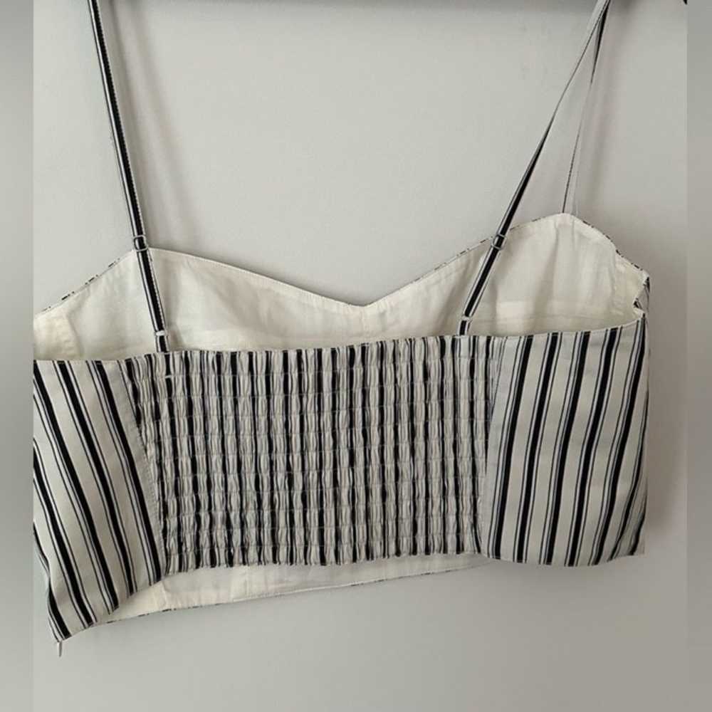 Theory bustier stripe top - image 3