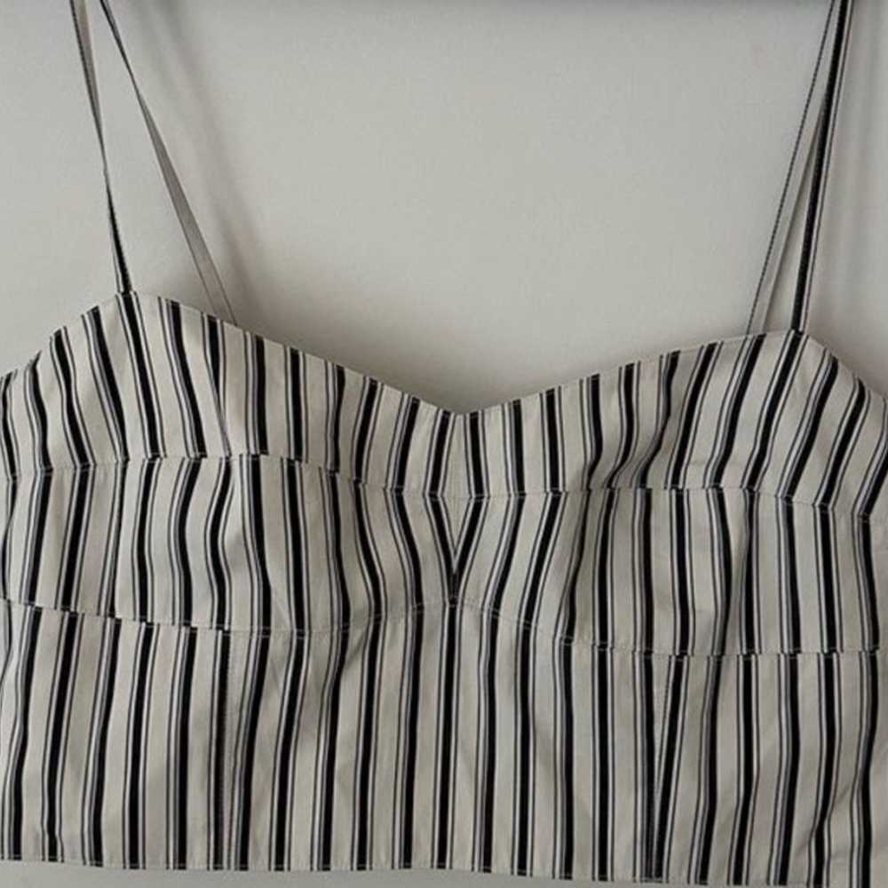 Theory bustier stripe top - image 4