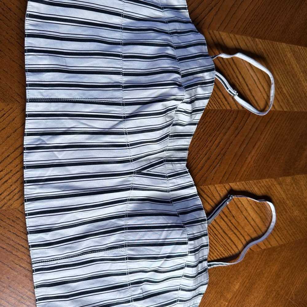 Theory bustier stripe top - image 5