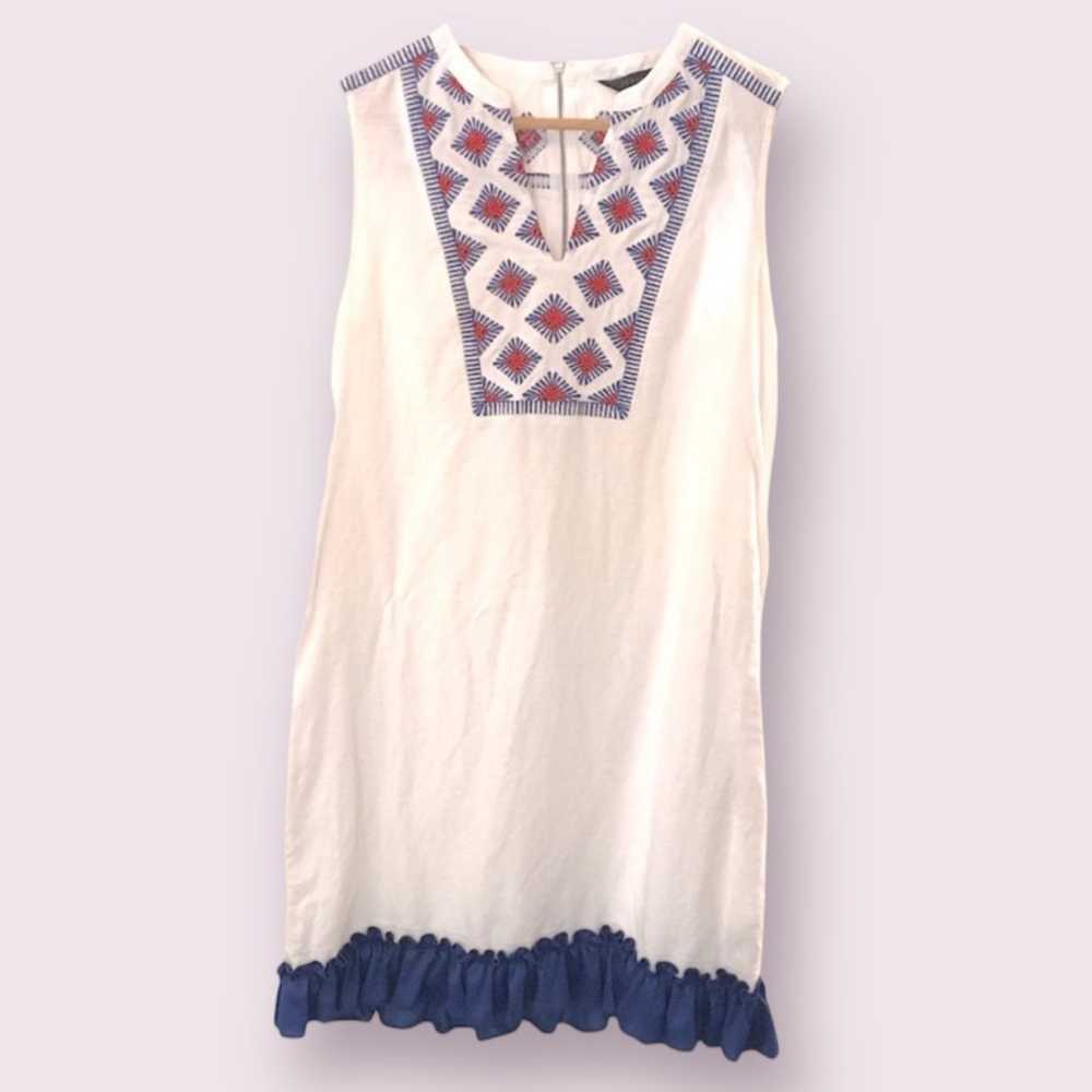 Linen shift dress - image 1