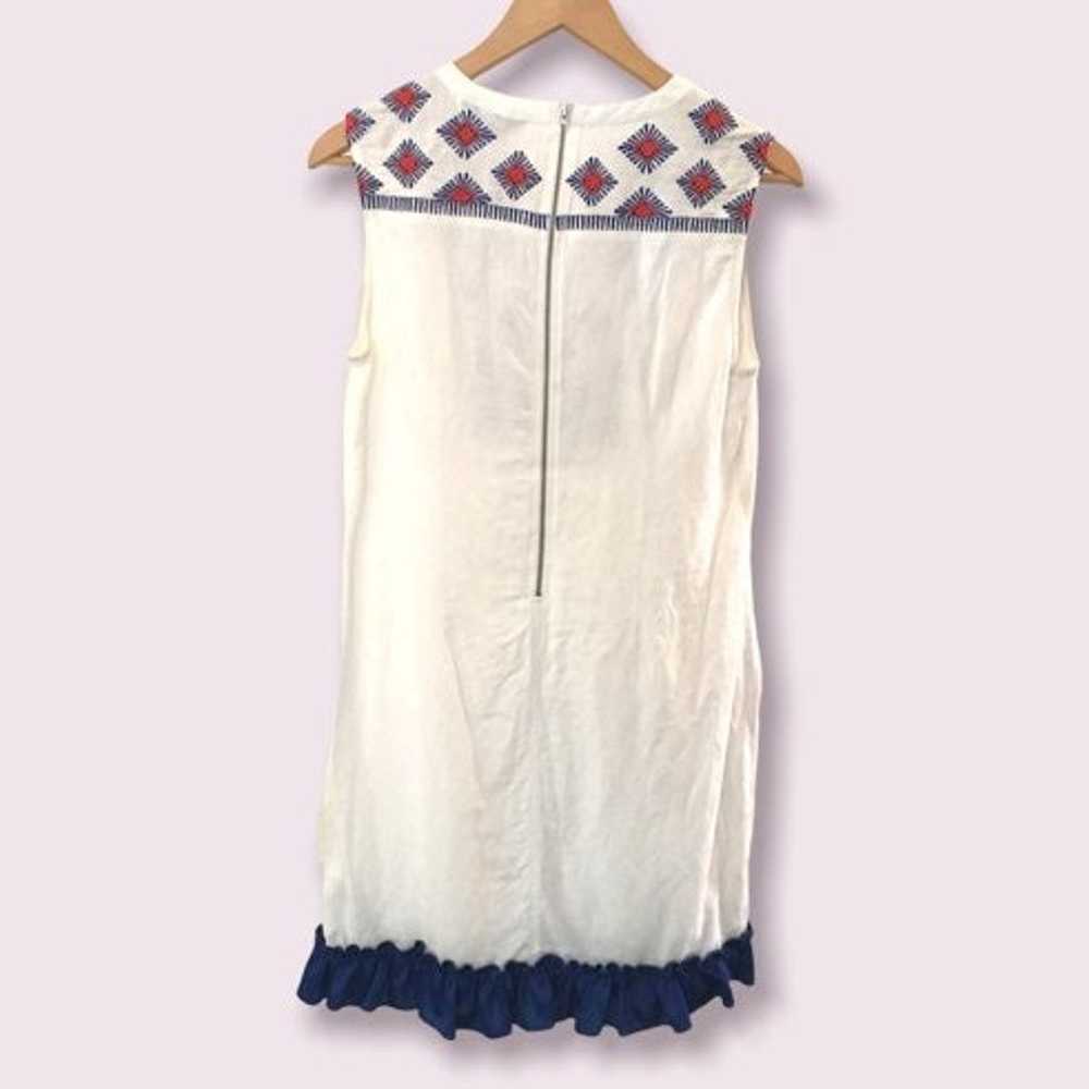 Linen shift dress - image 3