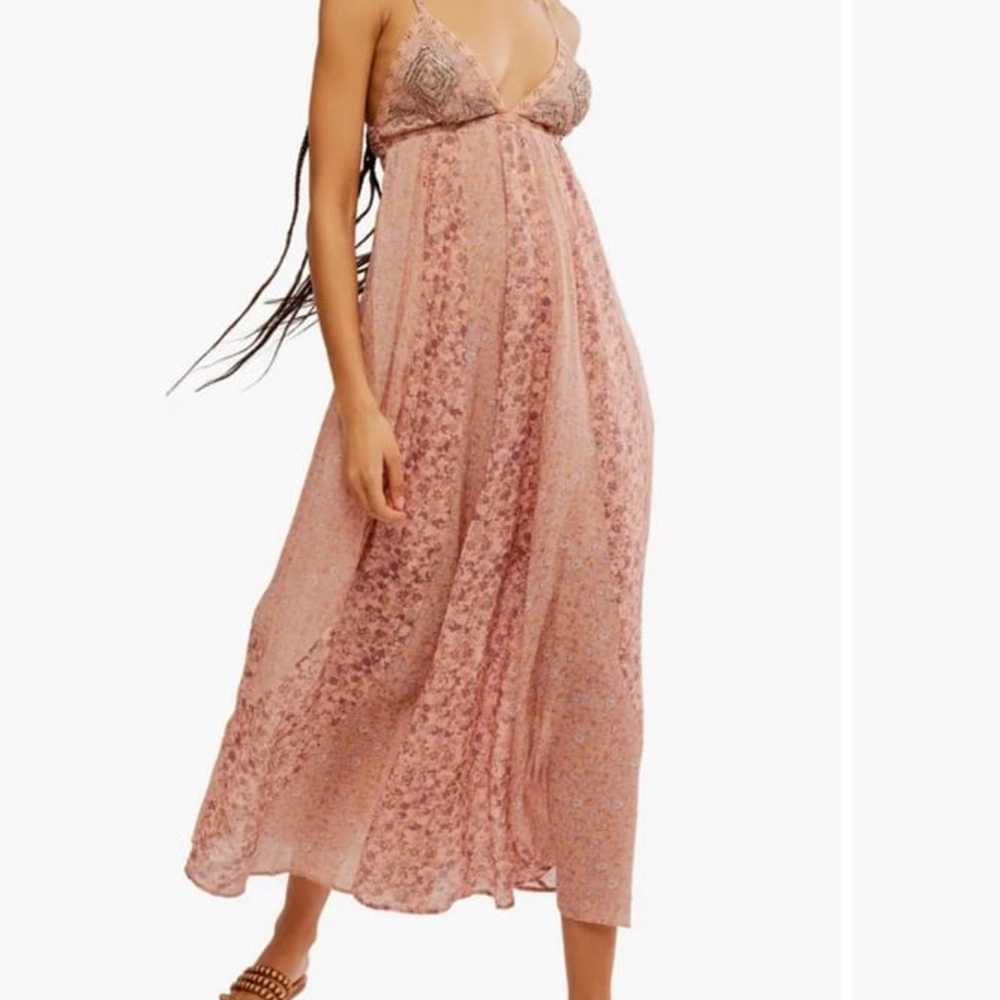 NWOT Free People Forever Time Maxi Dress - image 2