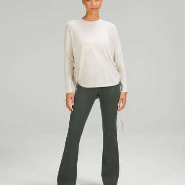 Lululemon Pima Cotton Side Cinch Long Sleeve Shirt