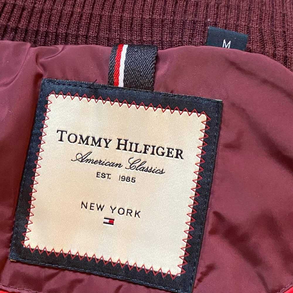 Tommy Hilfiger Womens Burgundy Maroon Puffer Jack… - image 4