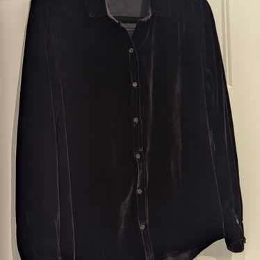 $260 Bella Dahl Contrast Halle Button Down Collar… - image 1