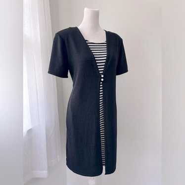 Vintage ‘90s Sheri Martin Black & White Dress