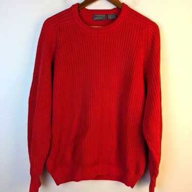 Lord & Taylor Lord & Taylor Men's Red Crewneck Sw… - image 1