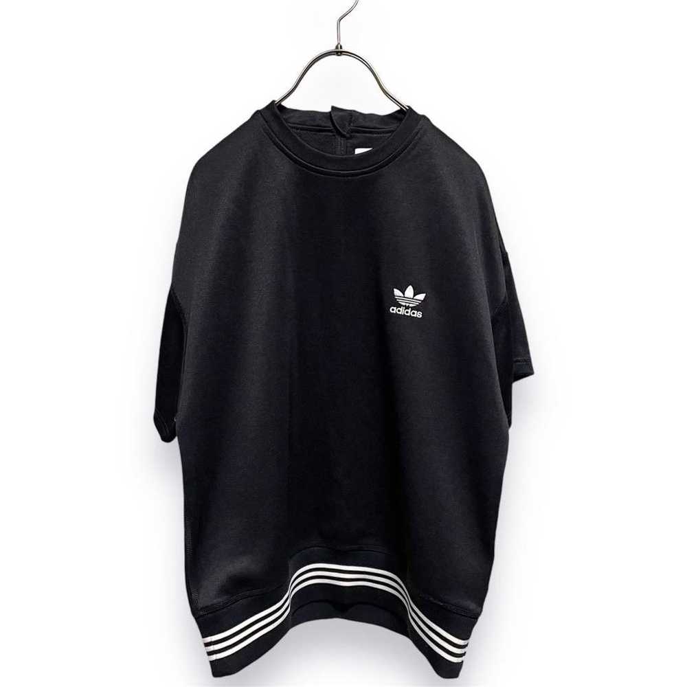 adidas HYKE T-shirt Pullover Embroidered Logo Bla… - image 2