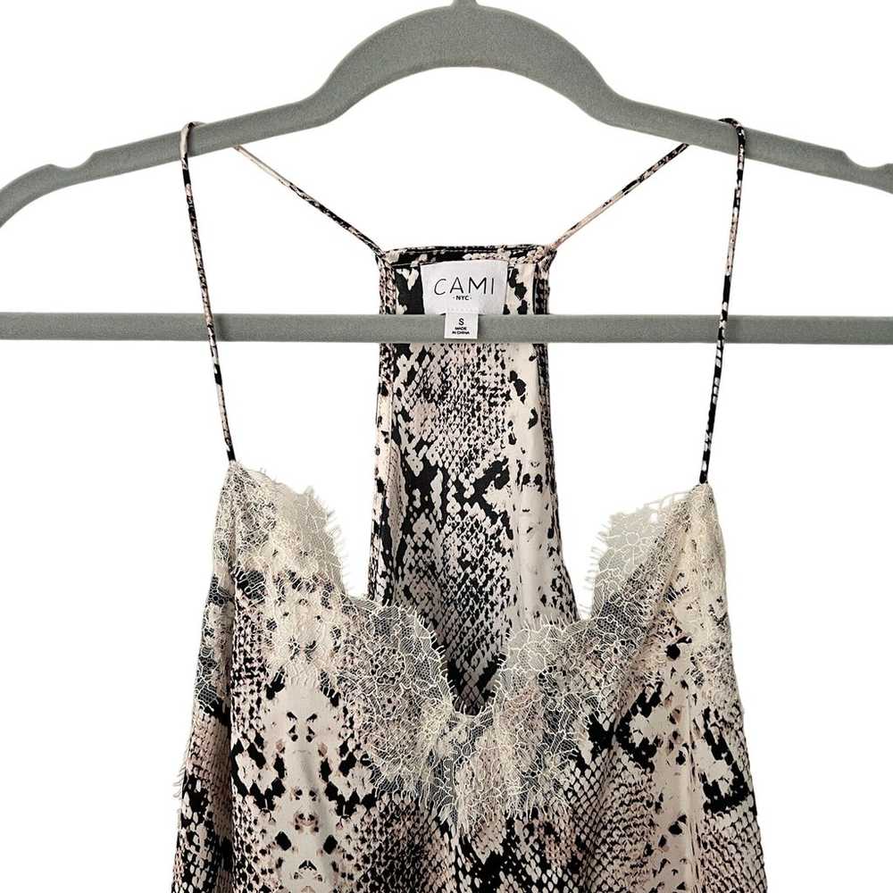 Anthropologie CAMI NYC Cleo Snake Print Racerback… - image 2