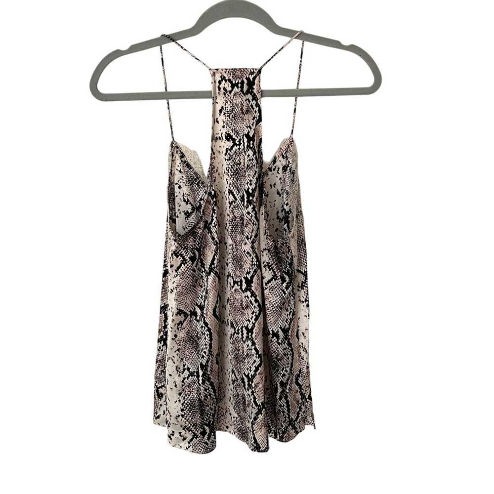 Anthropologie CAMI NYC Cleo Snake Print Racerback… - image 4