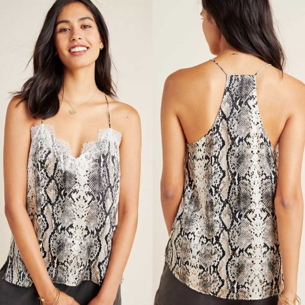 Anthropologie CAMI NYC Cleo Snake Print Racerback… - image 5