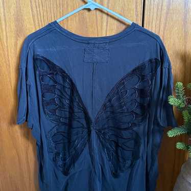 Free People x Tricia Fix Butterfly Tee