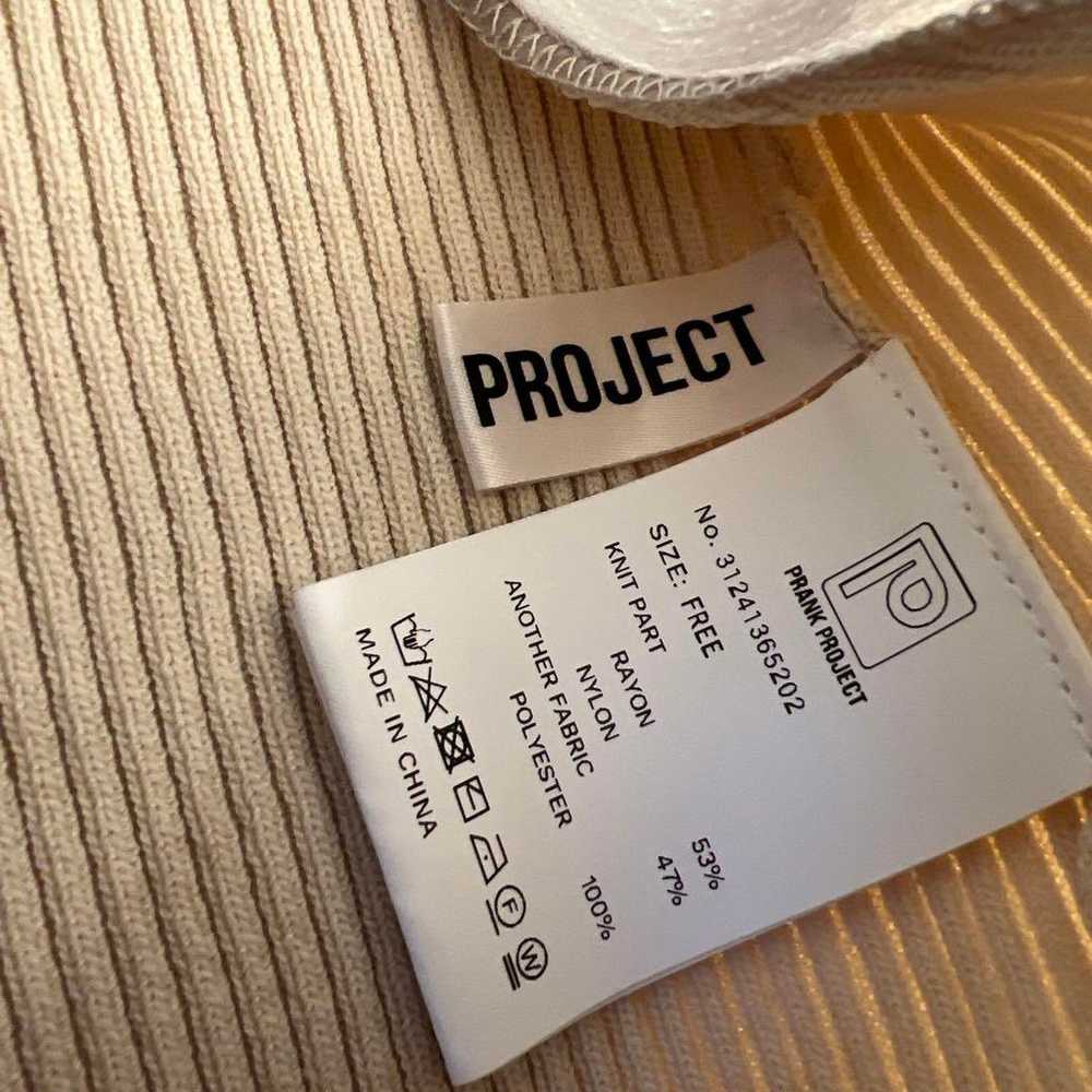 PROJECT Rib x Mesh Knit - image 5