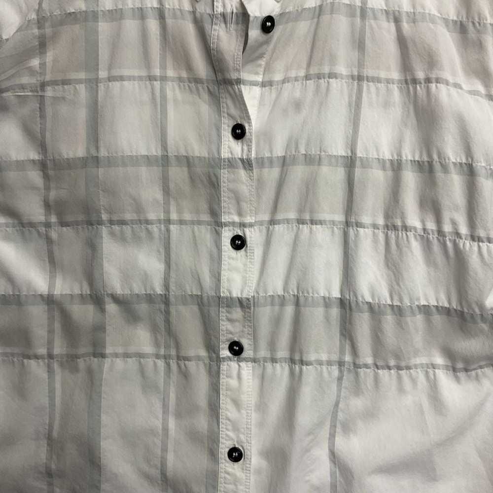 Burberry Brit Women's Button Down Shirt Size M Wh… - image 11