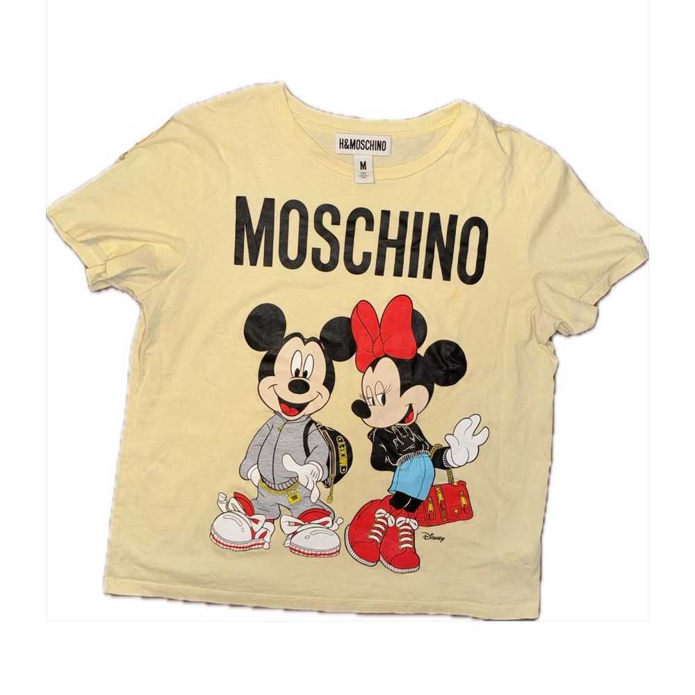 H&M Moschino Disney Mickey and Minnie T-shirt Siz… - image 1