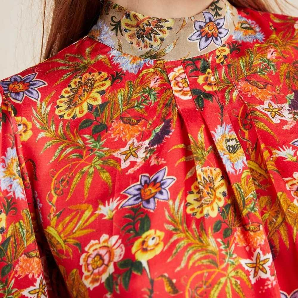 Anthropologie Nikasha Toscana Peasant Blouse Size… - image 3