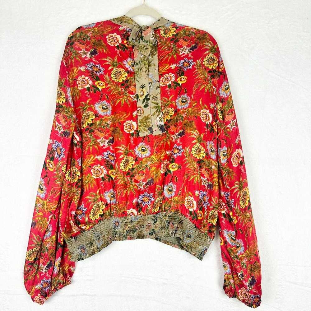 Anthropologie Nikasha Toscana Peasant Blouse Size… - image 6