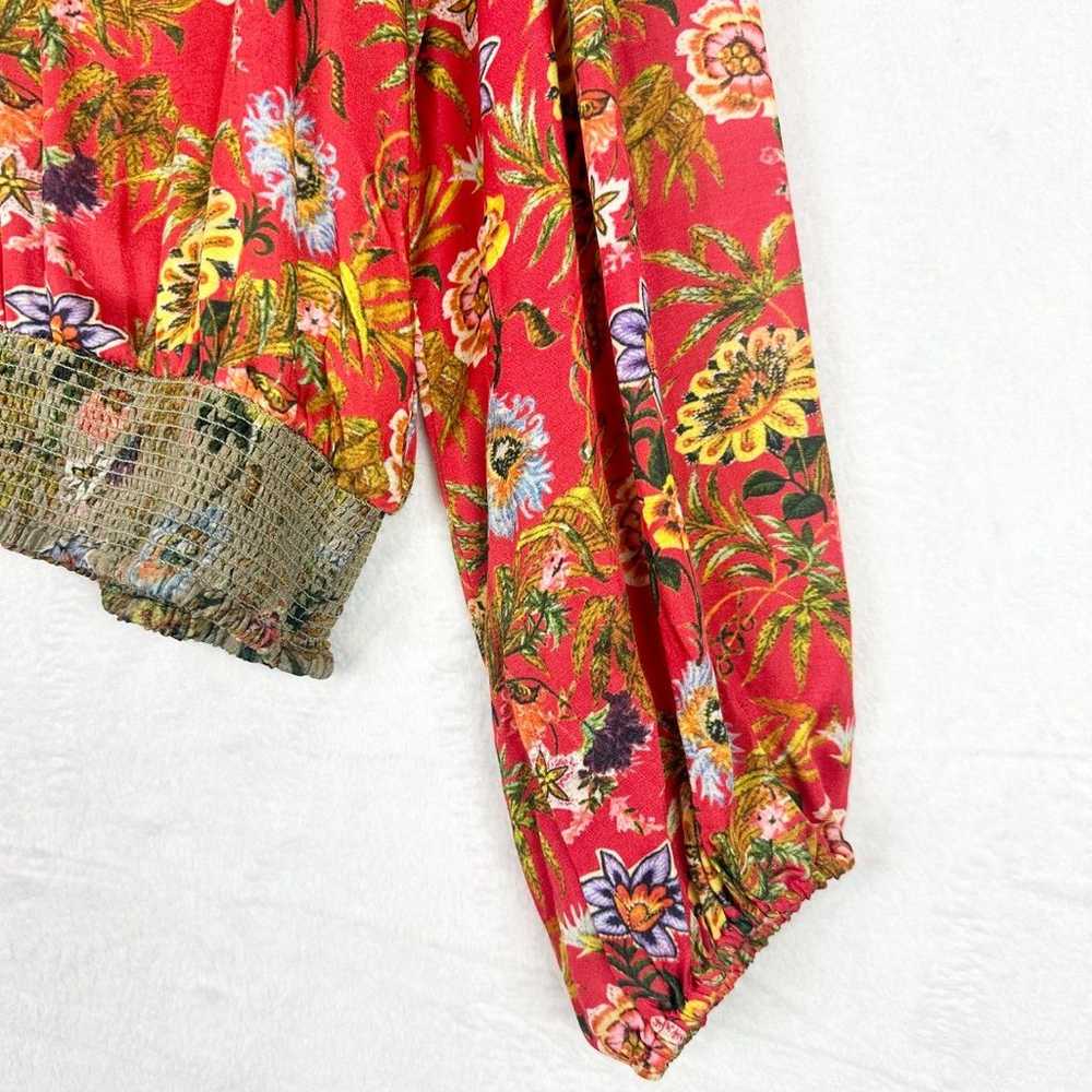 Anthropologie Nikasha Toscana Peasant Blouse Size… - image 9