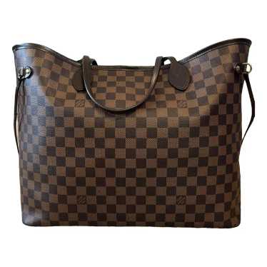 Louis Vuitton Neverfull leather bag