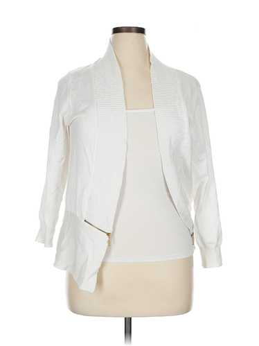 Premise Studio Women White Cardigan XL