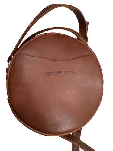 Portland Leather 'Almost Perfect' Circle Crossbody