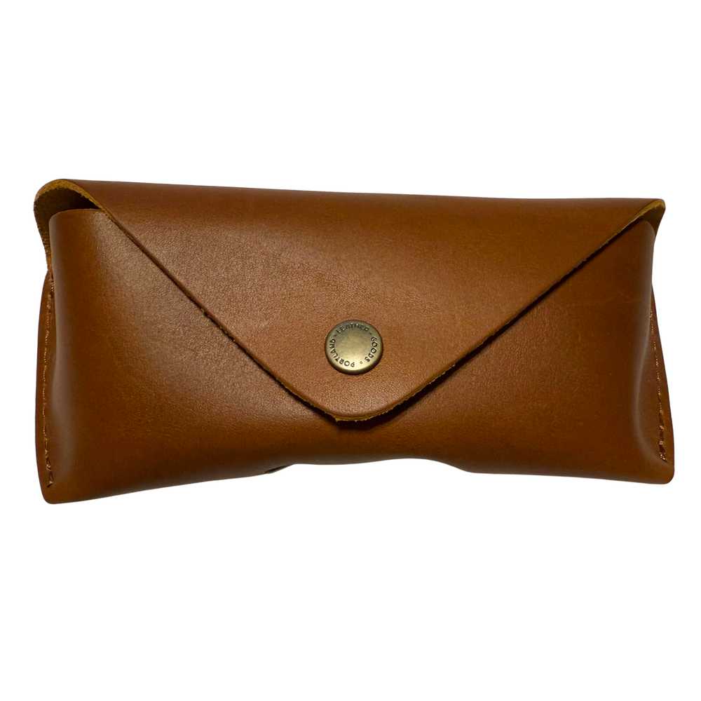 Portland Leather Honey Sunglasses Case - image 1