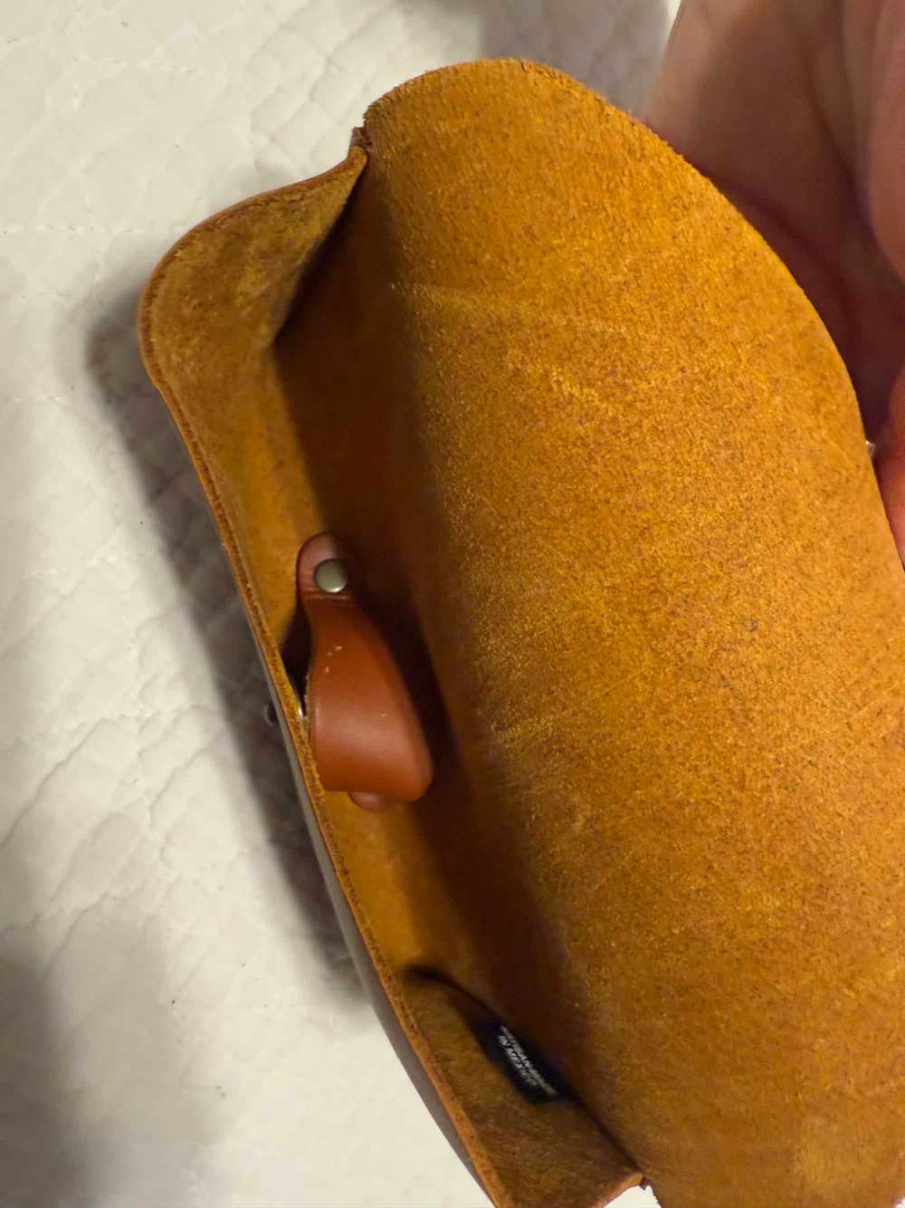 Portland Leather Honey Sunglasses Case - image 2