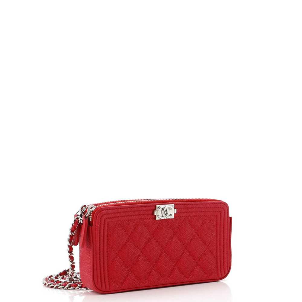 Chanel Leather clutch bag - image 2