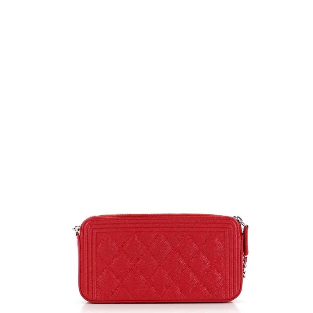 Chanel Leather clutch bag - image 3