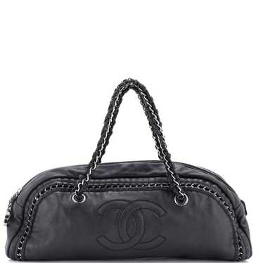 Chanel Leather bowling bag