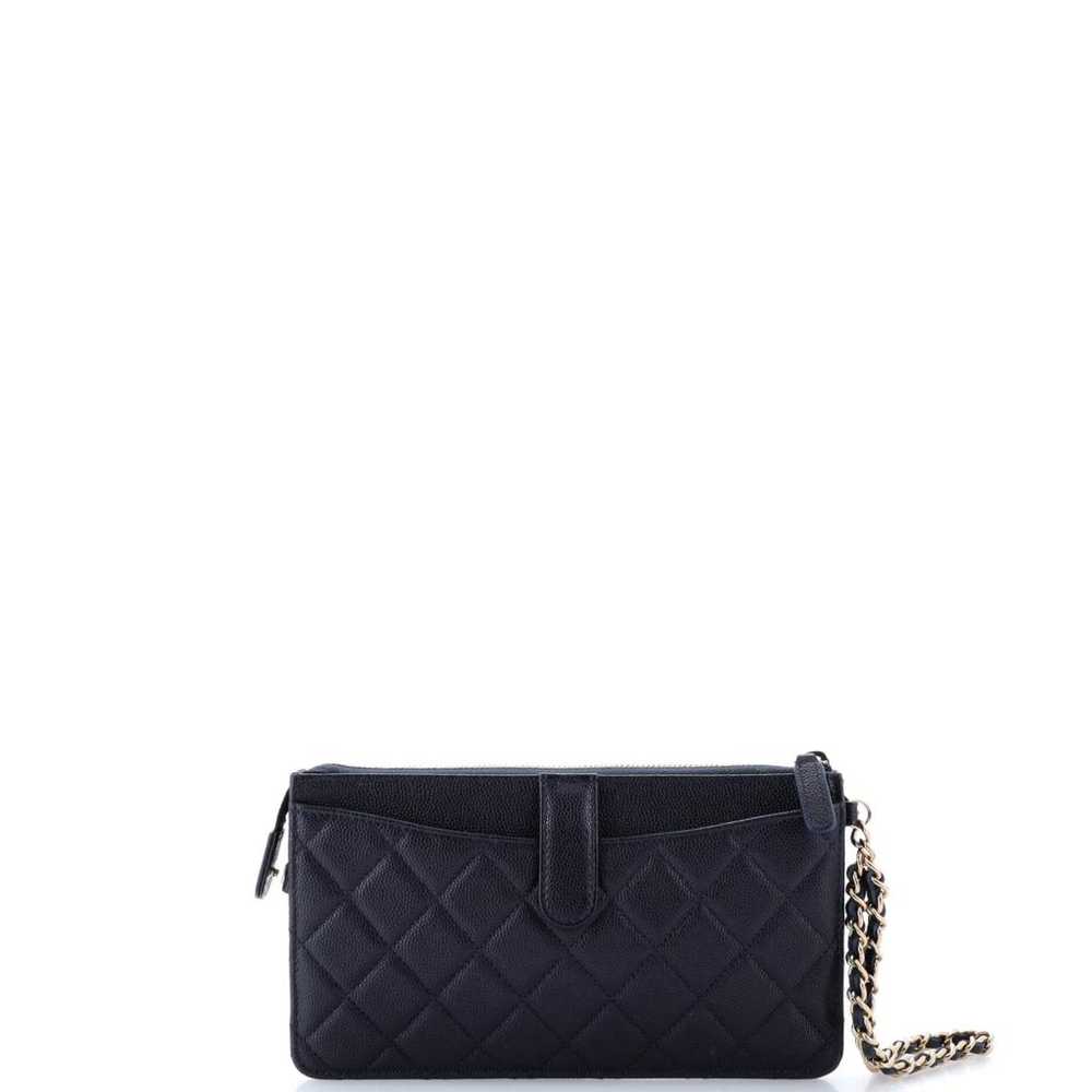 Chanel Leather clutch bag - image 4