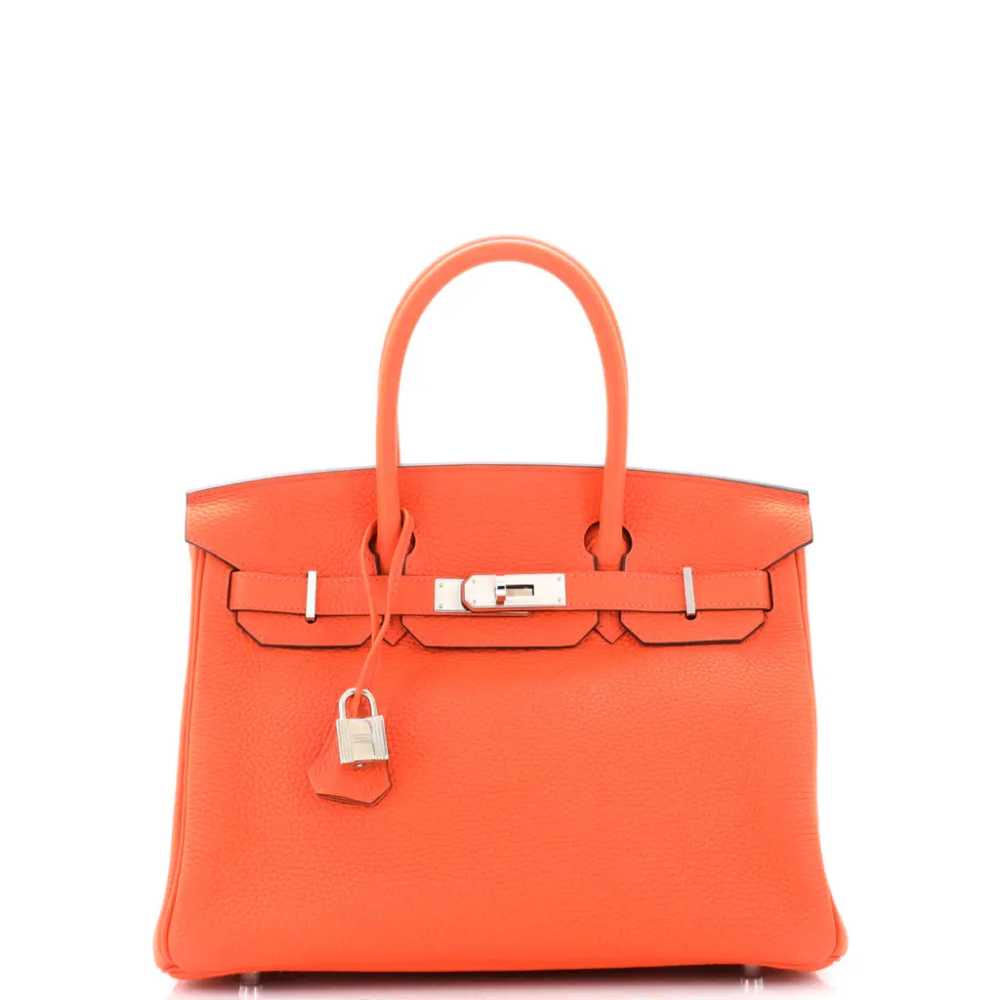 Hermès Birkin 30 leather tote - image 1