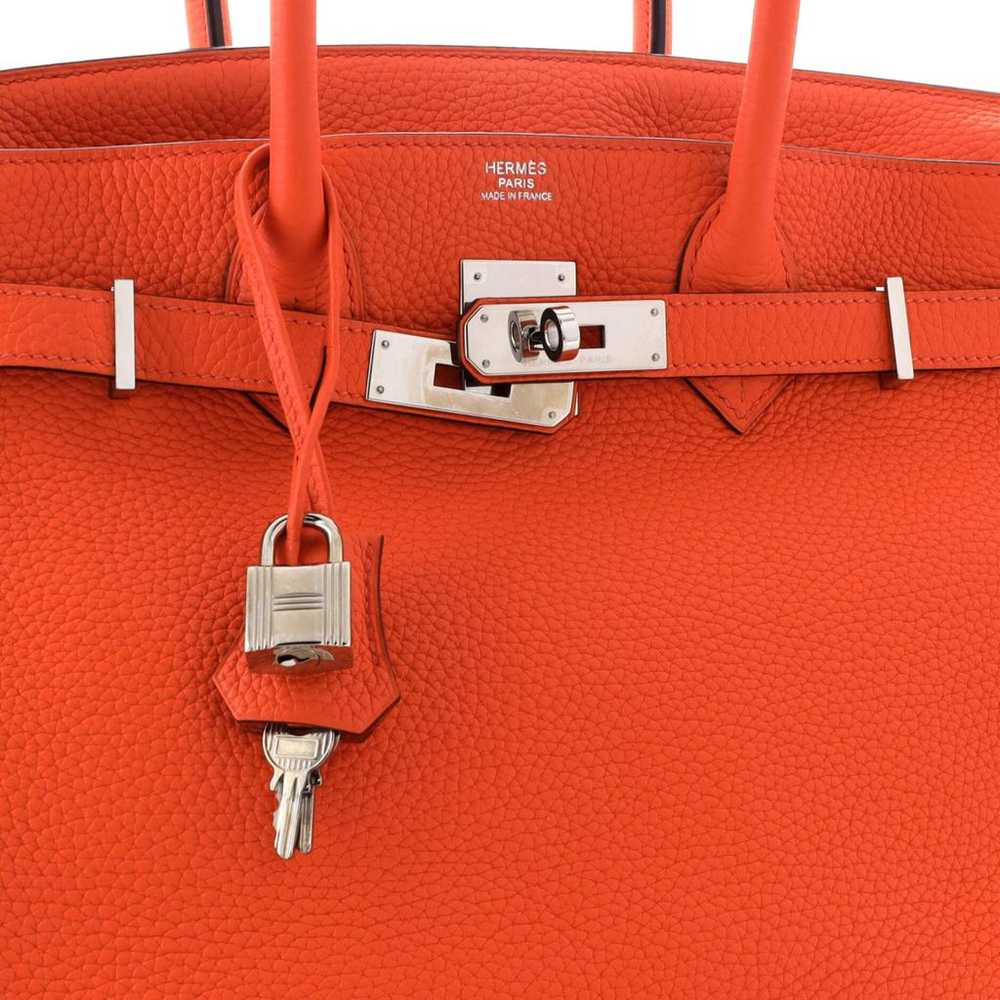 Hermès Birkin 30 leather tote - image 7