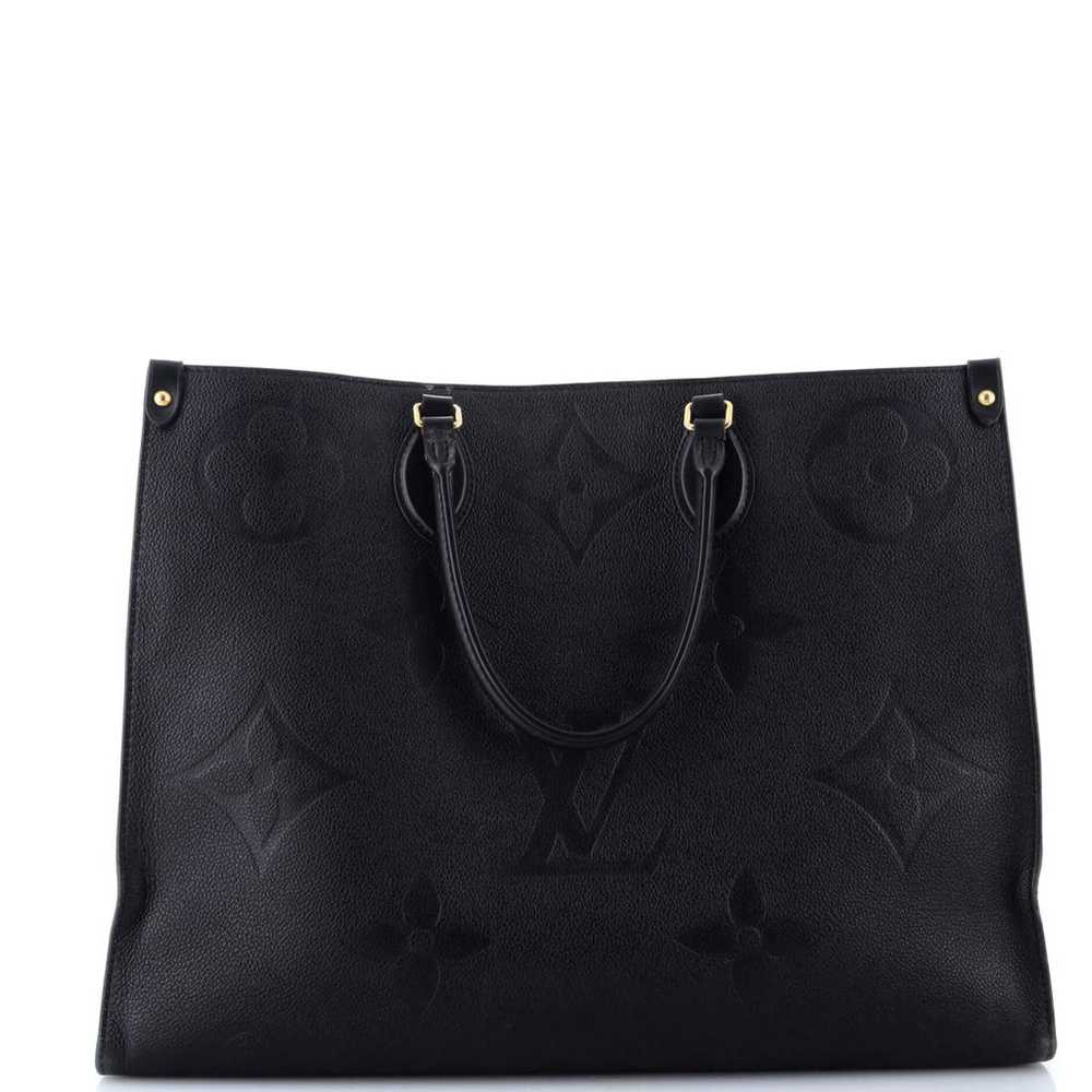 Louis Vuitton Leather tote - image 3