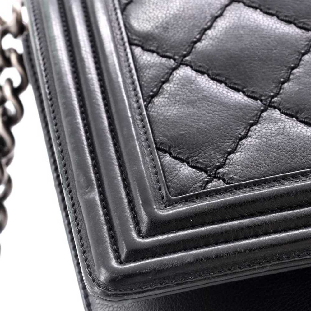 Chanel Boy leather handbag - image 8