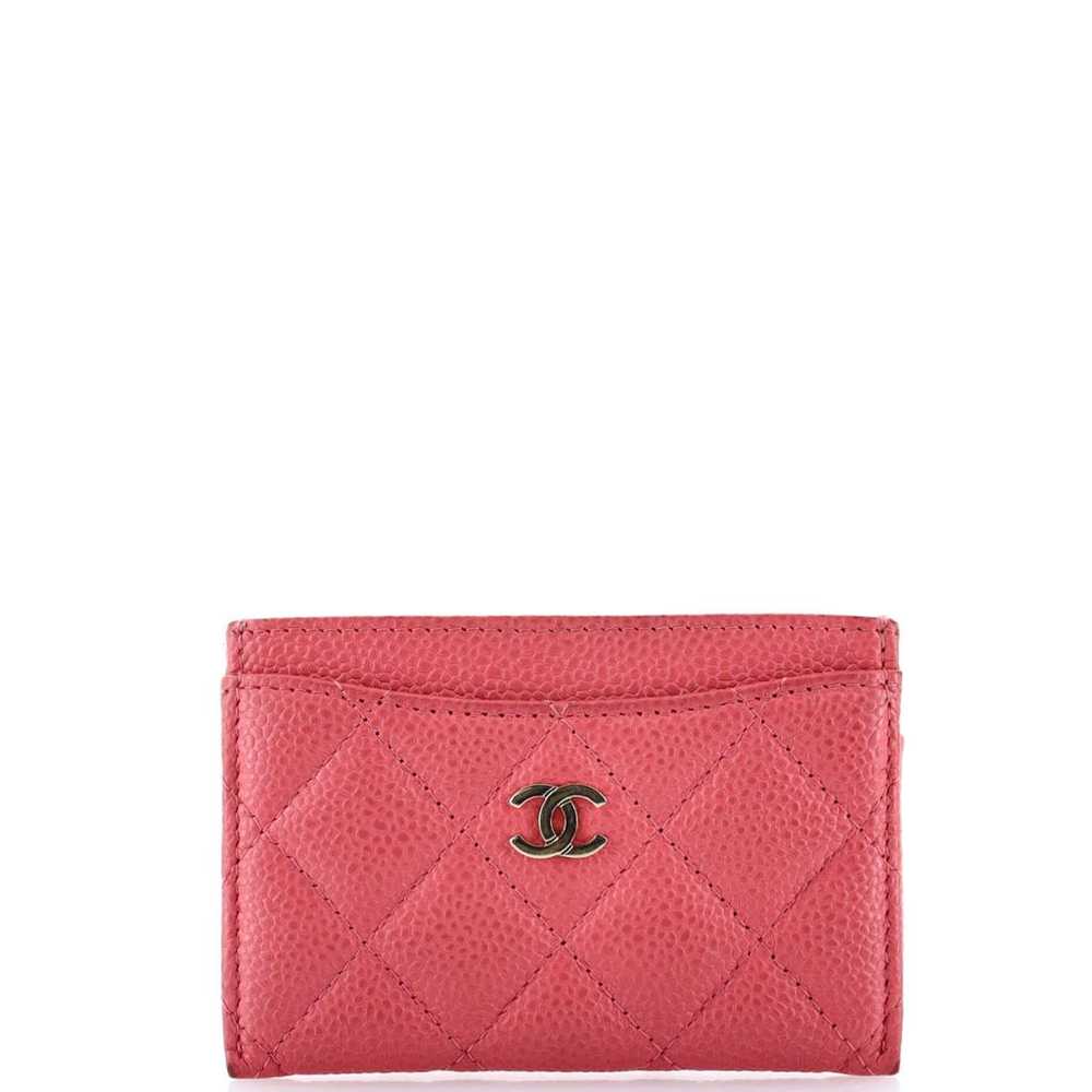 Chanel Leather card wallet - image 1