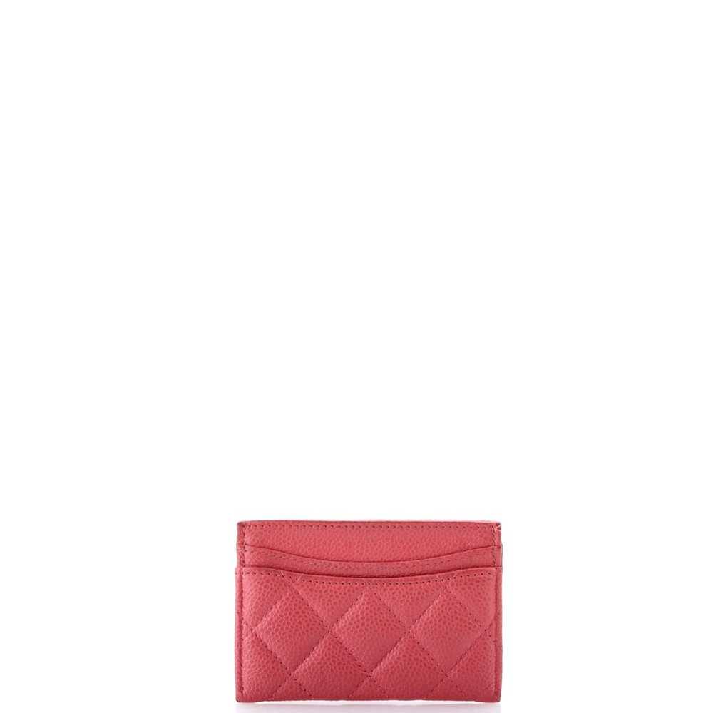 Chanel Leather card wallet - image 3