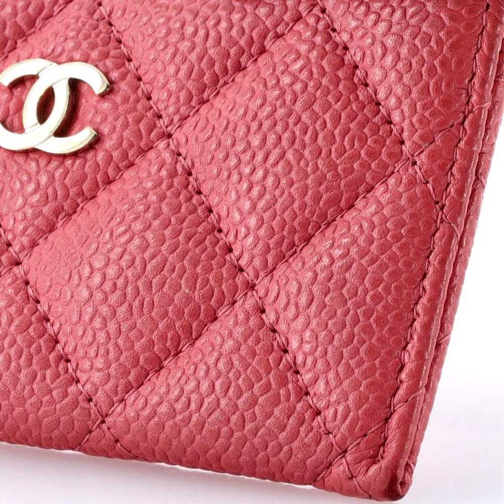 Chanel Leather card wallet - image 7