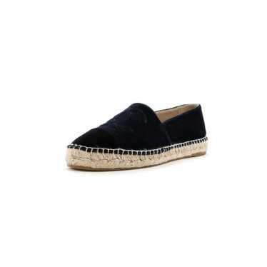 Chanel Velvet espadrilles