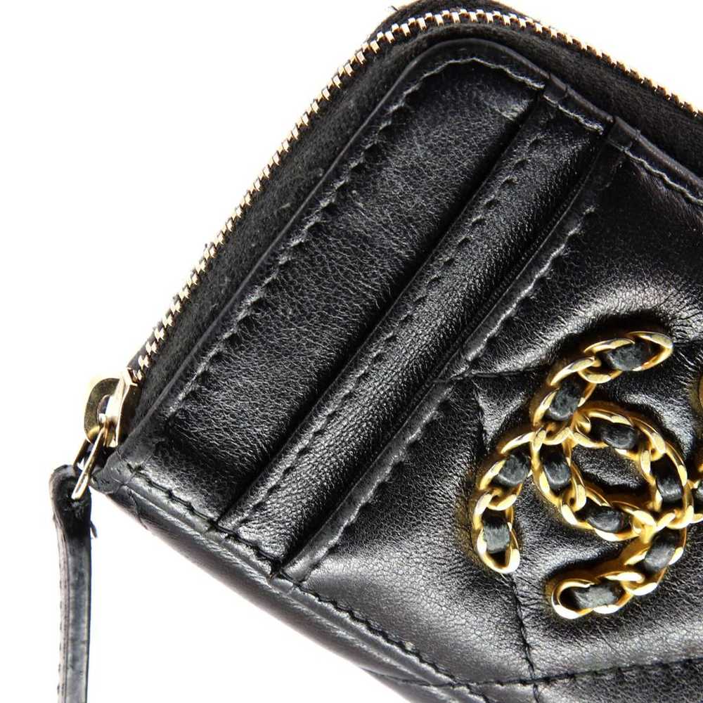 Chanel Leather wallet - image 6